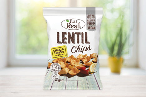 Eat Real Lentil Chip Chilli 40g