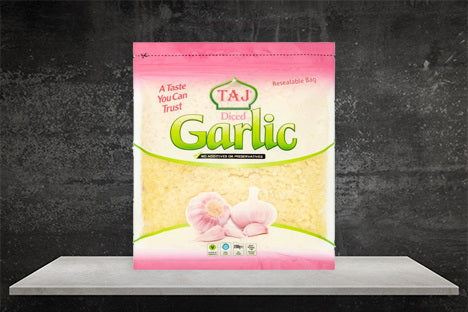 Taj Diced Garlic 200gm