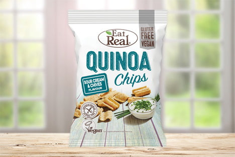 Eat Real Quinoa Puff Sour Cream & Chive 30g