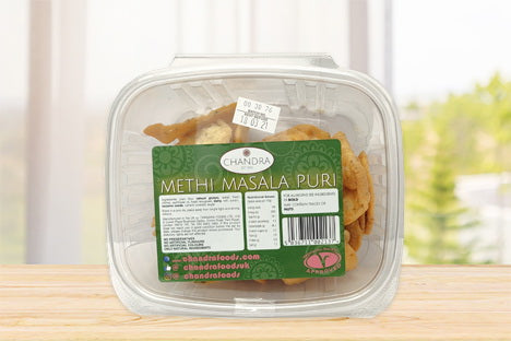 Chandras Methi Masala Puri 175g