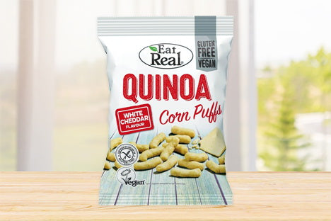 Eat Real Quinoa Puff White Cheddar 40g