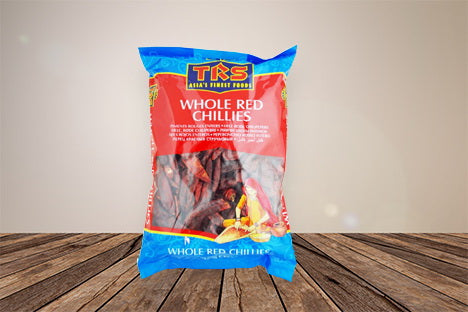 TRS Chillies Whole Red (long) 150g