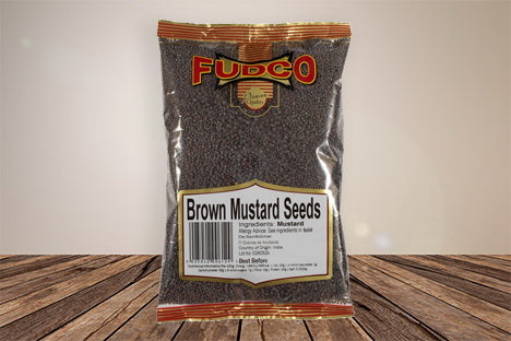 Fudco Brown Mustard Seeds Large 400g