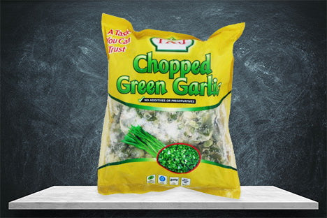 Taj Chopped Green Garlic 250g