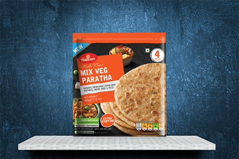 Haldirams Mix Veg Paratha 400g