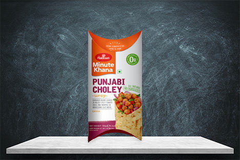 Haldirams Frozen Wrap - Punjabi Choley