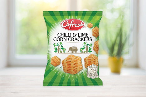 Cofresh Corn Crackers Chilli & Lime 70g