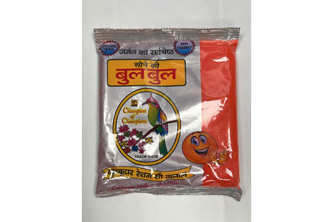 Holi colour Orange Skin friendly