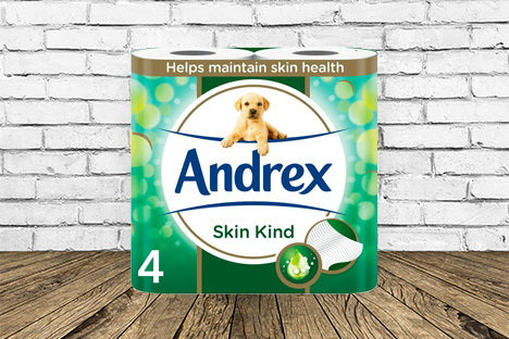 Andrex Skin Kind 4 rolls