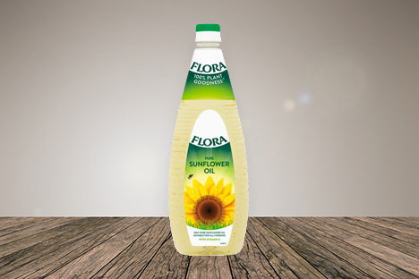Flora Sunflower Oil Plain 1lt