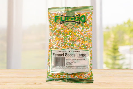Fudco Fennel Sugar Coated Large 100g