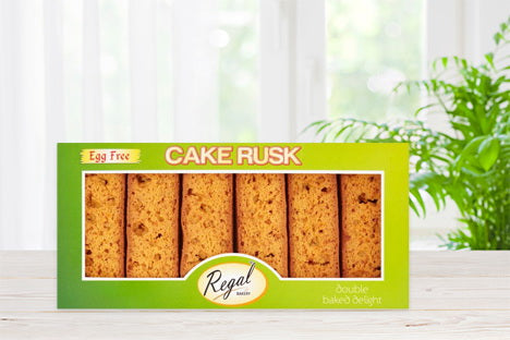 Regal Cake Rusk Egg Free 18pcs