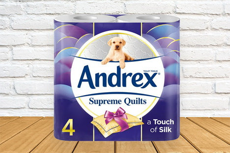 Andrex Supreme Quilts 4 rolls
