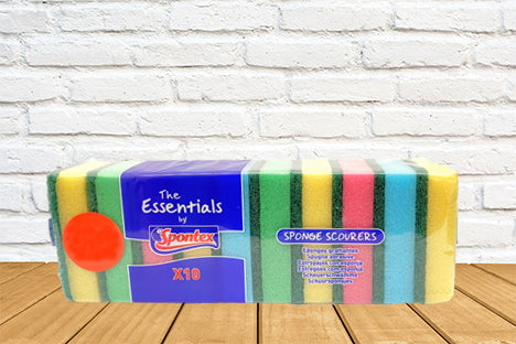 Sponge Scourers 10's