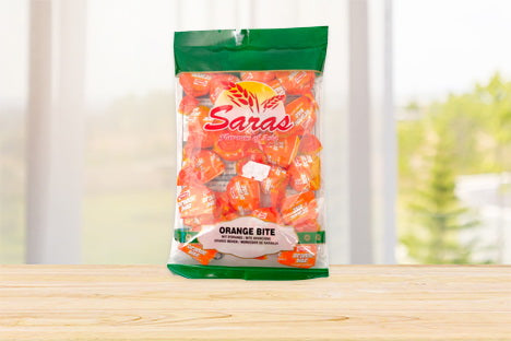 Saras Orange Bite Candy 75g