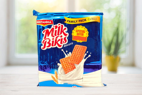 Britannia Milk Bikkis 6*90g (540g)