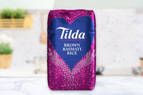 Tilda Basmati Rice Brown 500g