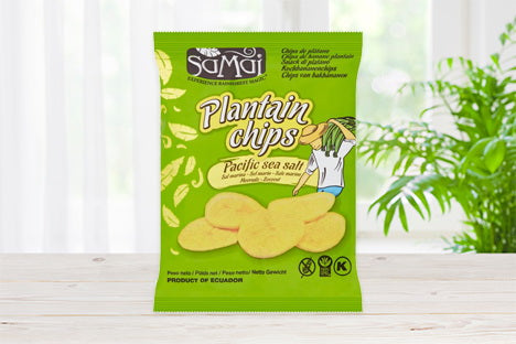 Samai Plaintain Chips Salted 75g