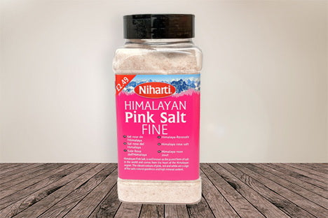 Niharti Salt Pink Fine (Himalayan) 800g