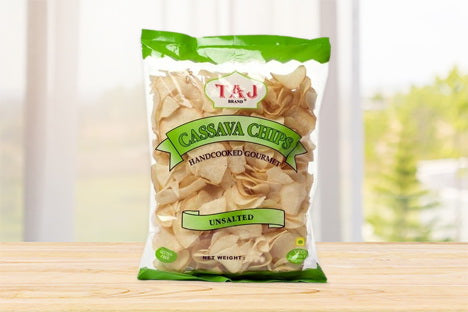 Taj Cassava Crisp unsalted 200g