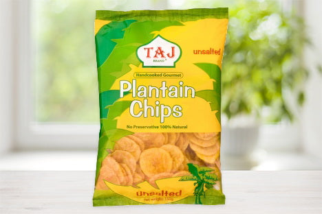 Taj Plantain Cisps unsalted 150g