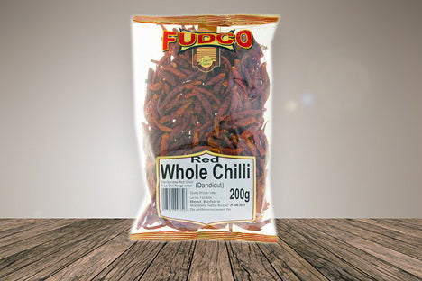 Fudco Chilli Whole Red (Dandicut) 200g
