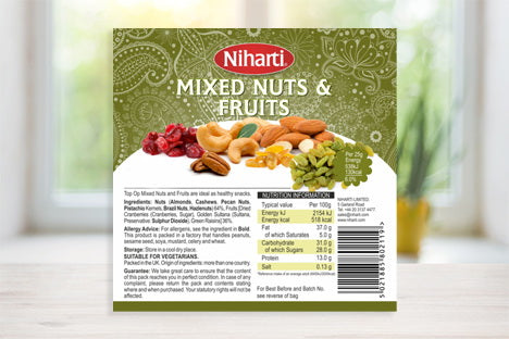 Niharti Mix Fruit & Nut 250g