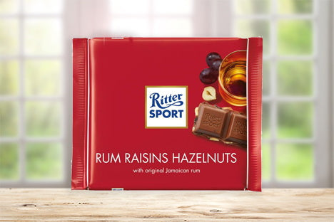 Ritter Rum & Raisin 100g