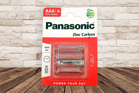 Panasonic Battery AAA 4's