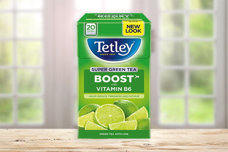 Tettley Vitamin Green Tea with Lime