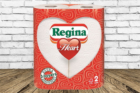 Regina Heart Kitchen Towel