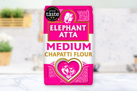 Elephant Atta Medium Plain 1.5kg
