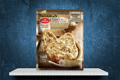 Haldirams Tandoori Garlic Naan 400g