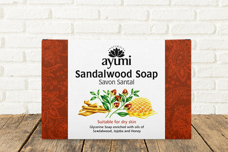 Ayumi Natural Sandalwood Soap 100gm
