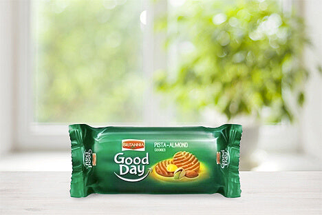 Britannia Gooday Pista Almond Cookies 72g