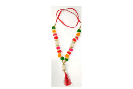 Decorative haar multi colour