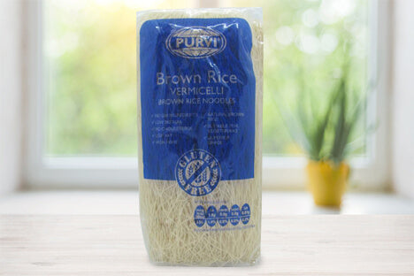 Purvi Rice Vermicilli Brown 200g