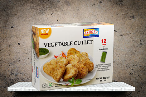 Ashoka Veg Cutlets 400g