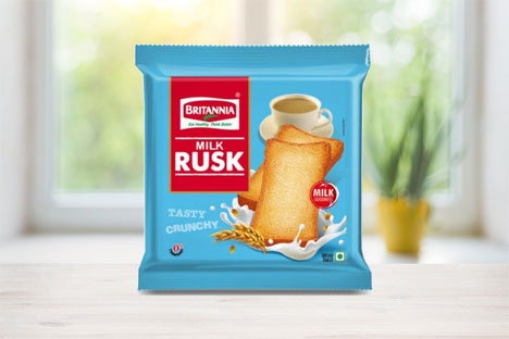 Britania Milk Rusk 207g