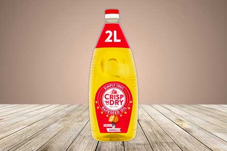 Crisp N Dry Rapeseed Oil 2ltr
