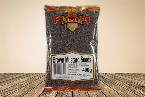 Fudco Mustard Seeds Brown Small 1kg