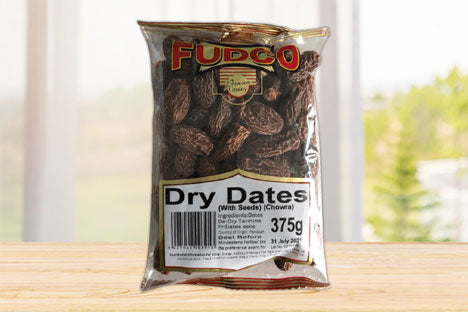 Fudco Dry Dates With Seed 375g