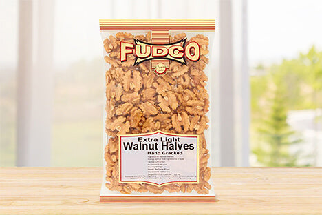 Fudco Walnut Halves Extra Light 175g