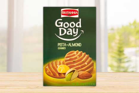 Britania Good Day Pista Almond 216g