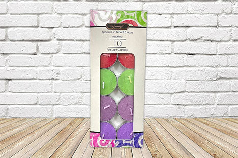 GSD Assorted Candle 10s