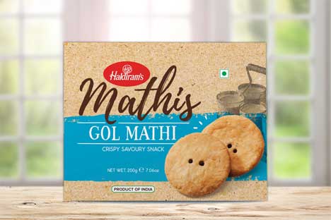 Haldirams Gol Mathi 200g