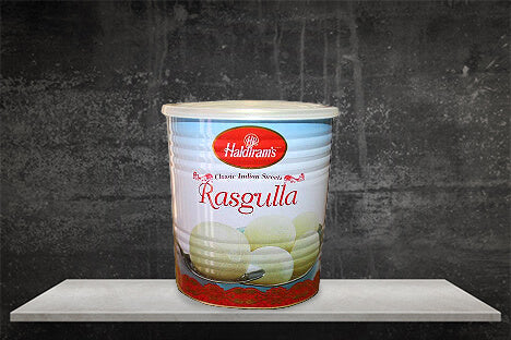 Haldirams Tin Rasgulla 1kg (12)