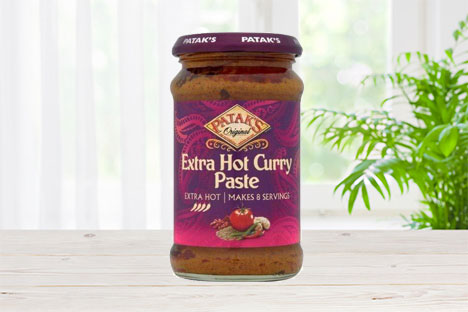 Patak Curry Paste Ex Hot 283g