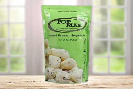 Pop Mak Roasted Makhana Mint 80g