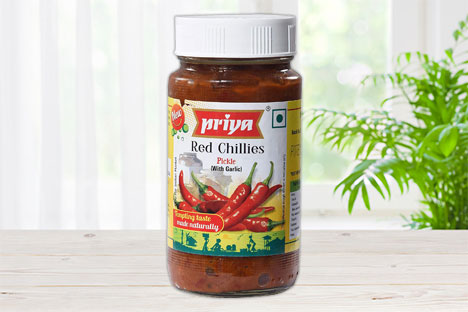 Priya Red Chilli Pickle 300g